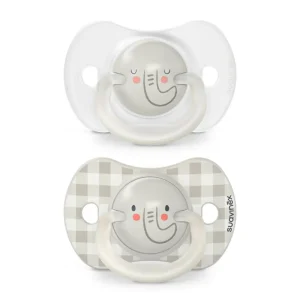 Set 2 Chupetes Elefante Noche 0-6m de Suavinex