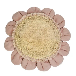 Cojín de suelo Pink daisy