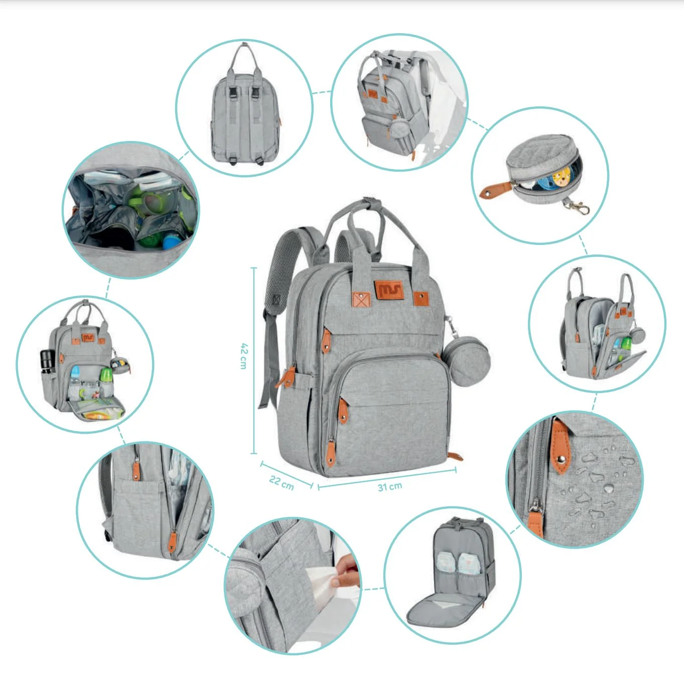 Mochila Maternal Storage MS - Imagen 4