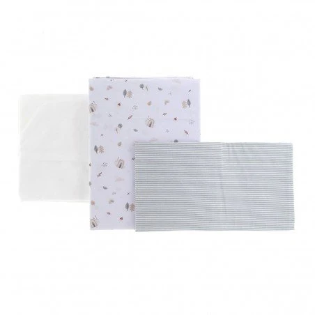 Sábanas Maxicuna 3 Pcs Greeny de Cambrass - Imagen 2